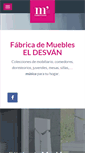 Mobile Screenshot of muebleseldesvan.com